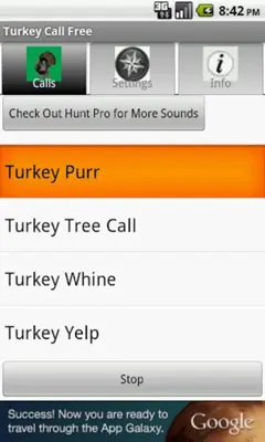 Turkey Call Free android App screenshot 2