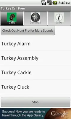 Turkey Call Free android App screenshot 3